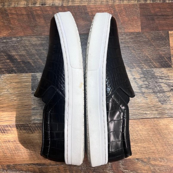 Sam Edelman Women's Lacey Black & White Slip on Sneakers Size 10 - Picture 5 of 8